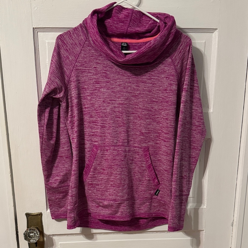 RBX Heathered Hot Pink Active Pullover